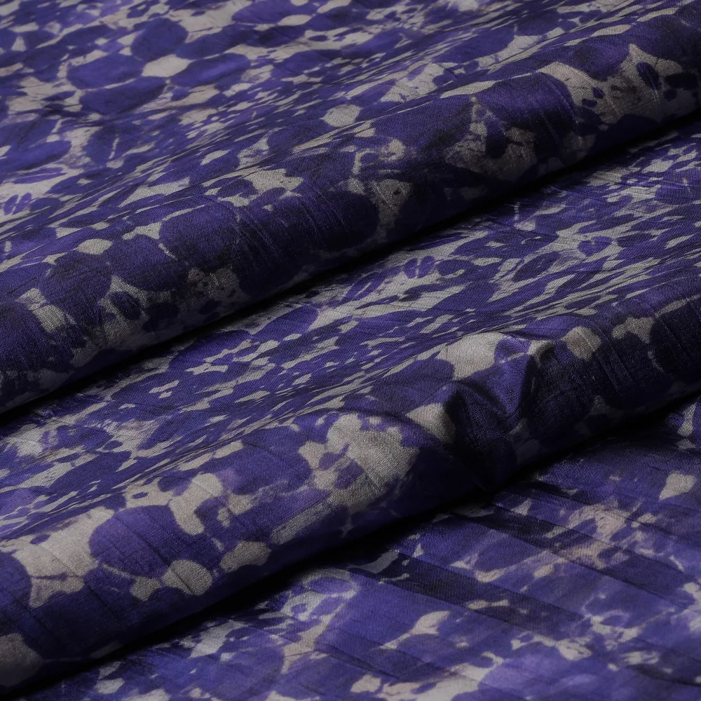 Dupion Kora - Batik Dyed